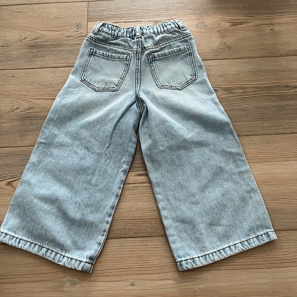 Zara Kids Light Blue Distressed Jeans - Picture 2 of 6
